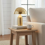 Charger l'image dans la visionneuse de galerie, Lampe de table champignon HaloVell – Éclairage d'accent sculptural moderne pour espaces de vie N10