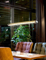 Load image into Gallery viewer, Driscoll Minimalist Linear Chandelier for Modern Living Spaces