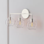 Load image into Gallery viewer, Selvion Art-Glass Globe Wall Sconce – Elegant Modern Wall Light for Bathrooms, Halls & Living Spaces