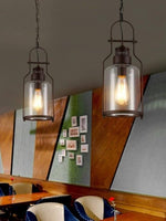 Load image into Gallery viewer, Antique Minimalist Loft Pendant Light