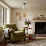 Bild in Gallery-Viewer laden, Glorica Glas Industrieller Metallrahmen Wandlampe – Minimalistische große Glühbirnen-Wandlampe für Wohnzimmer