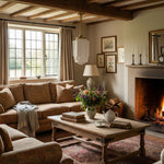 Load image into Gallery viewer, Geotower Glass Large Opal-Glass Skyscraper Pendant – Architectural Art Deco Hanging Light for Dining Room