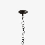 Load image into Gallery viewer, Lirra Hand Blown Glass Hanging Light – Industrial Style for Living Rooms and Entryways U11