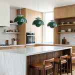 Load image into Gallery viewer, Orin Nordic sculptural metal flower pendant light, suitable for bedrooms, kitchens, and living rooms