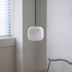 Load image into Gallery viewer, Alabaster Bedside Pendant Light