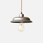 Bild in Gallery-Viewer laden, Wide Disc Shade silver pendant light