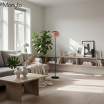 Load image into Gallery viewer, Clinco Artistic Colored Glass Floor Lamp – Ideal for Modern Spaces & Relaxing Ambiance