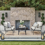 Load image into Gallery viewer, Ferrix Glass Outdoor Wall Light - Industrial Outdoor Porch Light