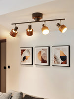 Charger l'image dans la visionneuse de galerie, Spot cylindrique nordique à 4 lampes