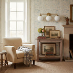 Load image into Gallery viewer, Glorica Glass Modern 3-Light Globe Vanity Wall Light for Bathroom