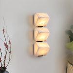 Load image into Gallery viewer, Modern Alabaster Wall Lamp – Minimalist Staircase Sconce for Hallway Corridor Lighting
