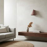Cargar imagen en el visor de la Galería, Aplique de Pared Moderno Concrellia con Pantalla Cónica de Hormigón - Luz para Dormitorio y Pasillo