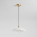 Load image into Gallery viewer, Alabaster Dome Pendant Light