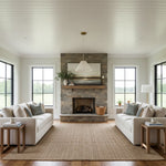 Bild in Gallery-Viewer laden, Blossine geschichtete Leinenpendelleuchte – Sanftes Umgebungslicht für Wohnzimmer und Eingänge