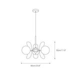 Load image into Gallery viewer, Coloured Sputnik Chandelier