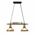 Cargar imagen en el visor de la Galería, double-head-glass-chandelier
