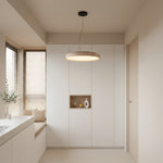 Charger l'image dans la visionneuse de galerie, Lampe suspendue minimaliste Miravelle avec abat-jour en pierre naturelle pour salle à manger