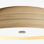 Cargar imagen en el visor de la Galería, Lámpara de Techo Japandi Bambú Bambori con Textura - Luz para Comedor y Sala