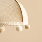 Load image into Gallery viewer, Patchwork Fabric Pom-Pom Pendant Light