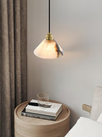 Load image into Gallery viewer, Conical Brass Pendant Lamp