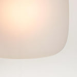 Cargar imagen en el visor de la Galería, Aplique de Pared de Vidrio Esmerilado Lirra Minimalista Moderna - Iluminación para Tocador de Baño