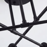 Cargar imagen en el visor de la Galería, Lámpara de Techo Semiempotrada Contemporánea Nordivela - Elegante Luminaria de Metal con Múltiples Brazos para Interiores del Hogar