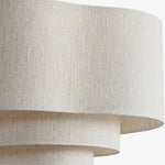 Load image into Gallery viewer, Softlume Wave Linen Shade Pendant Lamp - Modern Light for Dining Room