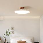 Load image into Gallery viewer, Beige Acrylic Ceiling Mount Modern Adjustable Disc Ceiling Light