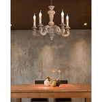 Load image into Gallery viewer, Roman Pillar Chandelier