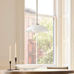 Bild in Gallery-Viewer laden, Elorina Pendelleuchte - Perforierter Metallschirm, Champagnerbronze