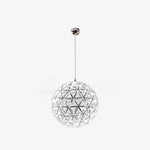 Load image into Gallery viewer, Silver Spark Ball Pendant Light