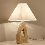 Load image into Gallery viewer, Modern Artistic Stone Pillar Travertine Table Lamp M05
