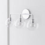 Load image into Gallery viewer, Selvion Art-Glass Globe Wall Sconce – Elegant Modern Wall Light for Bathrooms, Halls & Living Spaces