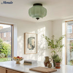 Charger l'image dans la visionneuse de galerie, Plafonnier encastré Eloise en verre laiteux – Éclairage d'accentuation moderne avec abat-jour en verre artistique