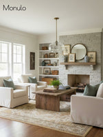 Load image into Gallery viewer, Vintage Milk Glass Semi Flush Mount Eloise Pendant Light