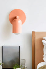 Cargar imagen en el visor de la Galería, Aplique de pared con cabezal de cardán en color crema