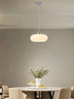 Bild in Gallery-Viewer laden, Nordic Metal Bauhaus Glas Pendelleuchte
