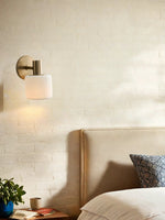 Load image into Gallery viewer, Cerova Porcelain Wall Sconce - Minimal Round Flush Mount Ceramic Light