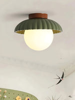 Load image into Gallery viewer, Cream Style Resin Alien Ceiling Light