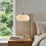 Bild in Gallery-Viewer laden, Nordic Metal Bauhaus Glas Pendelleuchte