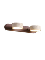 Load image into Gallery viewer, Travira Travertine Duo Sconce – Adjustable Natural Stone Wall Light for Bedroom Hallaway