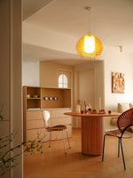 Cargar imagen en el visor de la Galería, Lámpara colgante Bauhaus Memphis de acrílico Sunrise – AFTTERGLOW S4