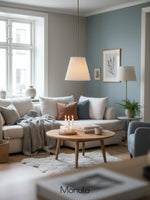 Load image into Gallery viewer, Modern Fabric Pendant Light - Conical Drum Shade for Soft Glow