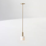 Load image into Gallery viewer, Cerova Contemporary Minimalist and Elegant Pendant – Ivory Porcelain Shade Light for Kitchen Island & Bedroom