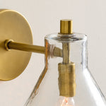 Load image into Gallery viewer, Glavira Recycled Glass Wall Sconce - Modern Bathroom Vanity Light