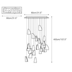 Load image into Gallery viewer, 21 Thin Porcelain Pendant Lamp