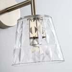 Bild in Gallery-Viewer laden, Bravira Modern Glass Wall Lamp – Minimalistische Wandleuchte für Schlafzimmer, Flur & Schminktisch