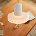 Load image into Gallery viewer, Elegant Creative White Alabaster Pendant Light M24