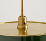 Load image into Gallery viewer, Forvara Metal Drum Rod Pendant Light - Modern Brass Farmhouse Style