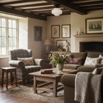 Load image into Gallery viewer, Geotower Glass Deco Globe Flush Mount – Ribbed Glass Ceiling Light for Interior Spaces